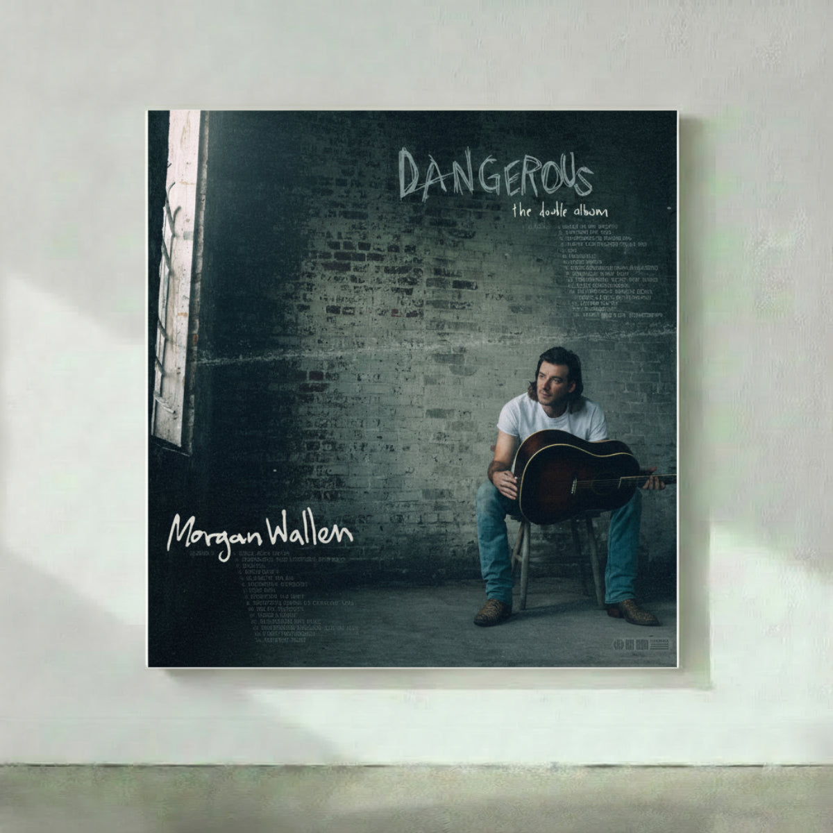 Morgan Wallen - Dangerous Custom Canvas